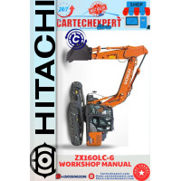 HITACHI EXCAVATOR ZX160LC-6 WORKSHOP MANUAL