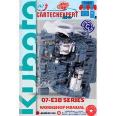 KUBOTA ENGINE 07-E3B SERIES WORKSHOP MANUAL