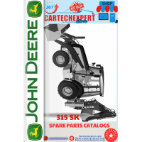 JOHN DEEERE 315SK Backhoe Loader SPARE PARTS MANUAL 