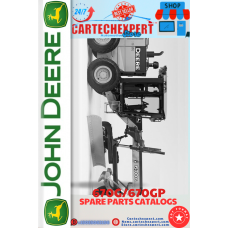 JOHN DEEERE  670G/670GP GRADER  SPARE PARTS MANUAL 