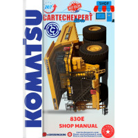 KOMATSUDUMP TRUCK  830E  SHOP MANUAL