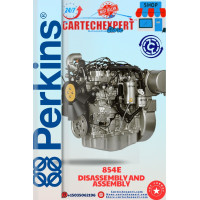 PERKINS ENGINE 854E Disassembly and Assembly