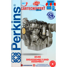 PERKINS ENGINE 854E Disassembly and Assembly