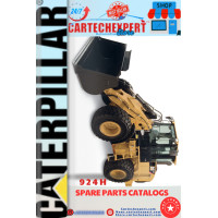 Wheel Loader CAT 924H, 924Hz SPARE PARTS MANUAL 