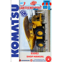 KOMATSU DUMP TRUCK  930E-2  SHOP MANUAL 