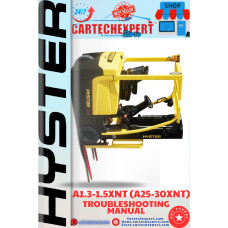 FORKLIFT HYSTER A1.3-1.5XNT (A25-30XNT) TROUBLESHOOTING MANUAL 