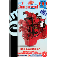 ENGINE CUMMINS QSB4.5 & 6.7(Tier3) Operation & Maintenance Manual