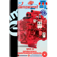 ENGINE CUMMINS QSK23 Operation & Maintenance Manual