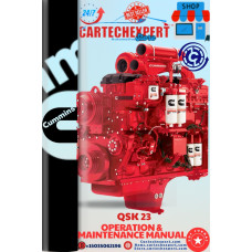 ENGINE CUMMINS QSK23 Operation & Maintenance Manual