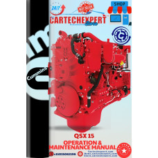 ENGINE CUMMINS QSX15 Operation & Maintenance Manual