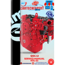 ENGINE CUMMINS QSG12, X12  Volume 2 Service Manual