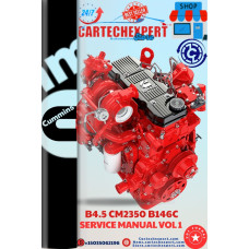 ENGINE CUMMINS B4.5 CM2350 B146C Volume 1 Service Manual 