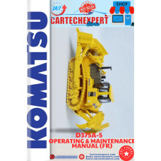 KOMATSU BULL D375A-5 OPERATING AND MAINTENANCE MANUAL 