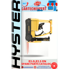 FORKLIFT HYSTER E2.0-2.5XN SPARE PARTS MANUAL 
