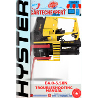 FORKLIFT HYSTER E4.0-5.5XN TROUBLESHOOTING MANUAL  FORKLIFT HYSTER E4.0-5.5XN TROUBLESHOOTING MANUAL