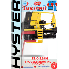 FORKLIFT HYSTER E4.0-5.5XN TROUBLESHOOTING MANUAL 