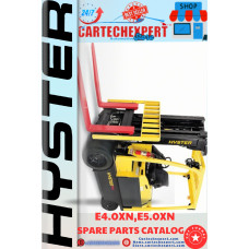 FORKLIFT HYSTER E4.0-5.0 XN SPARE PARTS MANUAL 