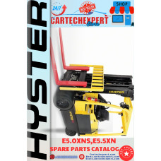 FORKLIFT HYSTER E5.0XNS-E5.5XN SPARE PARTS MANUAL 