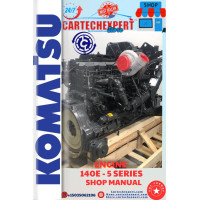 KOMATSU ENGINE 140 E5 SERIES SHOP MANUAL