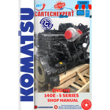 KOMATSU ENGINE 140 E5 SERIES SHOP MANUAL