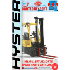 FORKLIFT HYSTER H1.6-1.8FT-H2.0FTS SPARE PARTS MANUAL 