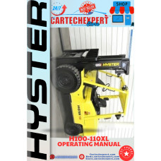 FORKLIFT HYSTER H100-110XL OPERATING MANUAL 