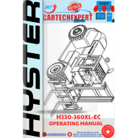 FORKLIFT HYSTER H330-360XL OPERATING MANUAL 