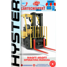 FORKLIFT HYSTER H40FT-H50FT OPERATING MANUAL 