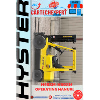 FORKLIFT HYSTER H45-50XM OPERATING MANUAL 
