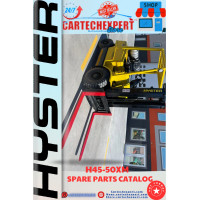 FORKLIFT HYSTER H45-50XM SPARE PARTS MANUAL 