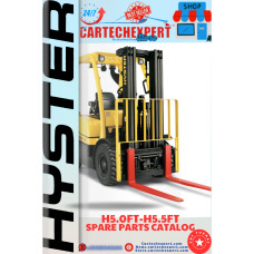 FORKLIFT HYSTER H5.0FT-H5.5FT SPARE PARTS MANUAL 