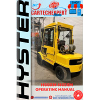 FORKLIFT HYSTER H60-65XM OPERATING MANUAL 