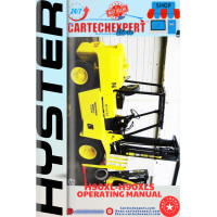 FORKLIFT HYSTER H90XL-XLS OPERATING MANUAL 
