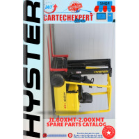 FORKLIFT HYSTER J1.60-2.00XMT SPARE PARTS MANUAL 