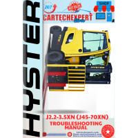 FORKLIFT HYSTER J2.2-3.5XN (J45-70XN) TROUBLESHOOTING MANUAL  FORKLIFT HYSTER J2.2-3.5XN (J45-70XN) TROUBLESHOOTING MANUAL