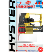 FORKLIFT HYSTER J30-40XNT OPERATING MANUAL 