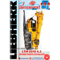 LIEBHERR CRANE  LTM 1070 4.2  SPARE PARTS MANUAL