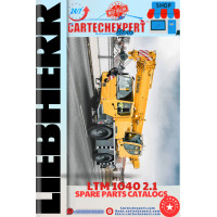 LIEBHERR CRANE LTM 1040 2.1 SPARE PARTS MANUAL