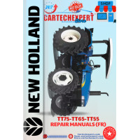 NEW HOLLAND TRACTOR TT75 TT65 TT55 REPAIR MANUALS