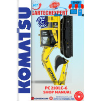 KOMATSU EXCAVATOR PC 210 LC-6 SHOP MANUAL KOMATSU EXCAVATOR PC 210 LC-6 SHOP MANUAL