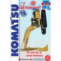 KOMATSU EXCAVATOR  PC 450LC-8   SHOP MANUAL KOMATSU EXCAVATOR  PC 450LC-8   SHOP MANUAL