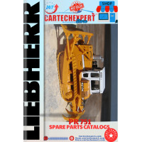 LIEBHERR BULLDOZER PR751 SPARE PARTS MANUAL 