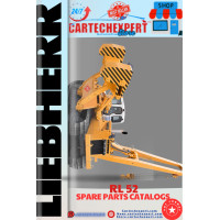 LIEBHERR PIPELAYER RL 52 SPARE PARTS MANUAL