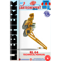 LIEBHERR PIPELAYER  RL 64  TECHNICAL MANUAL