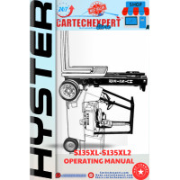 FORKLIFT HYSTER S135XL-XL2 OPERATING MANUAL 