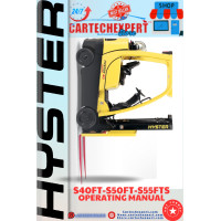 FORKLIFT HYSTER S40FT-S50FT-S55FTS OPERATING MANUAL 
