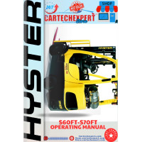 FORKLIFT HYSTER S60FT-S70FT OPERATING MANUAL 