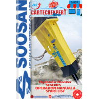 SOOSAN HYDRAULIQUE BREAKER SB SERIES OPERATION MANUAL & SPART LIST  SOOSAN HYDRAULIQUE BREAKER SB SERIES OPERATION MANUAL & SPART LIST