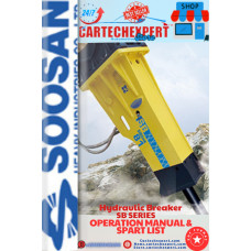 SOOSAN HYDRAULIQUE BREAKER SB SERIES OPERATION MANUAL & SPART LIST 