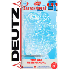 ENGINE DEUTZ TBD 616 USER MANUAL 